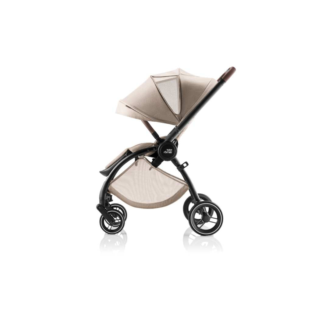 Trio Rio Carrinho de Bebé + Alcofa + Ovinho Baby-Safe Pro da Britax Römer - Style Teak