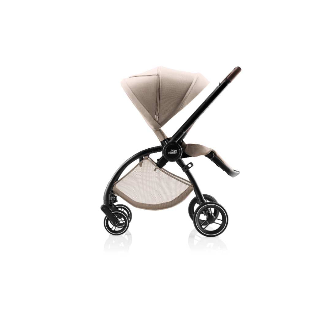 Trio Rio Carrinho de Bebé + Alcofa + Ovinho Baby-Safe Pro da Britax Römer - Style Teak