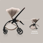 Trio Rio Carrinho de Bebé + Ovinho Baby-Safe Pro + Base Isofix Vario 5Z da Britax Römer - Style Carbon Black