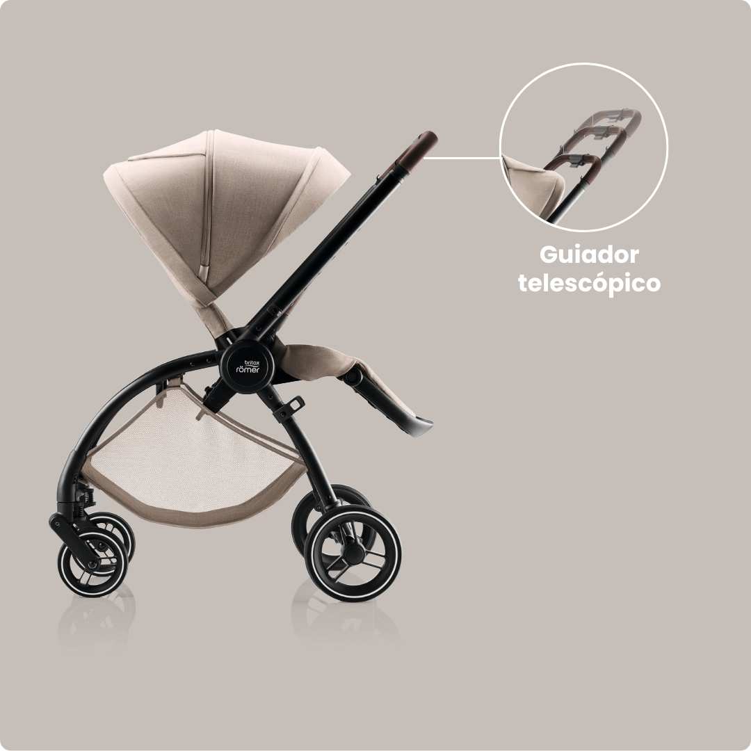 Trio Rio Carrinho de Bebé + Alcofa + Ovinho Baby-Safe Pro da Britax Römer - Lux Urban Olive