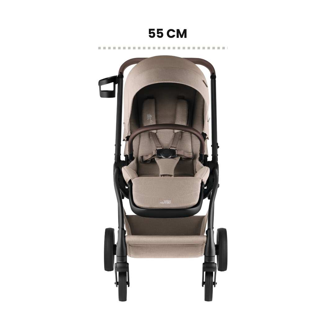 Trio Rio Carrinho de Bebé + Alcofa + Ovinho Baby-Safe Pro da Britax Römer - Lux Urban Olive