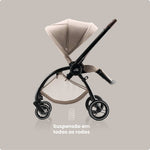 Trio Rio Carrinho de Bebé + Alcofa + Ovinho Baby-Safe Pro da Britax Römer - Style Teak