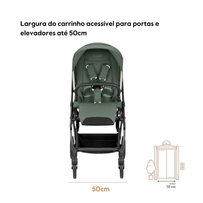 Carrinho de Bebé Inglesina System Duo Electa - Murray Green