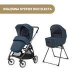 Carrinho de Bebé Inglesina System Duo Electa - Hudson Blue