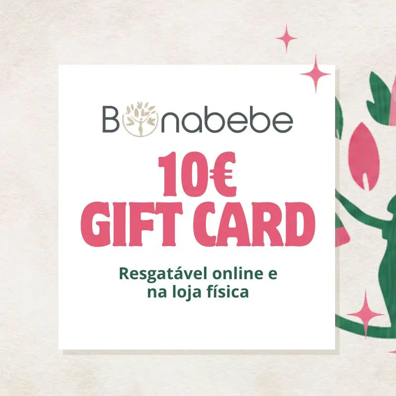 Cartão de Oferta/Cartão Presente/Cheque Prenda/Gift Card - 10€