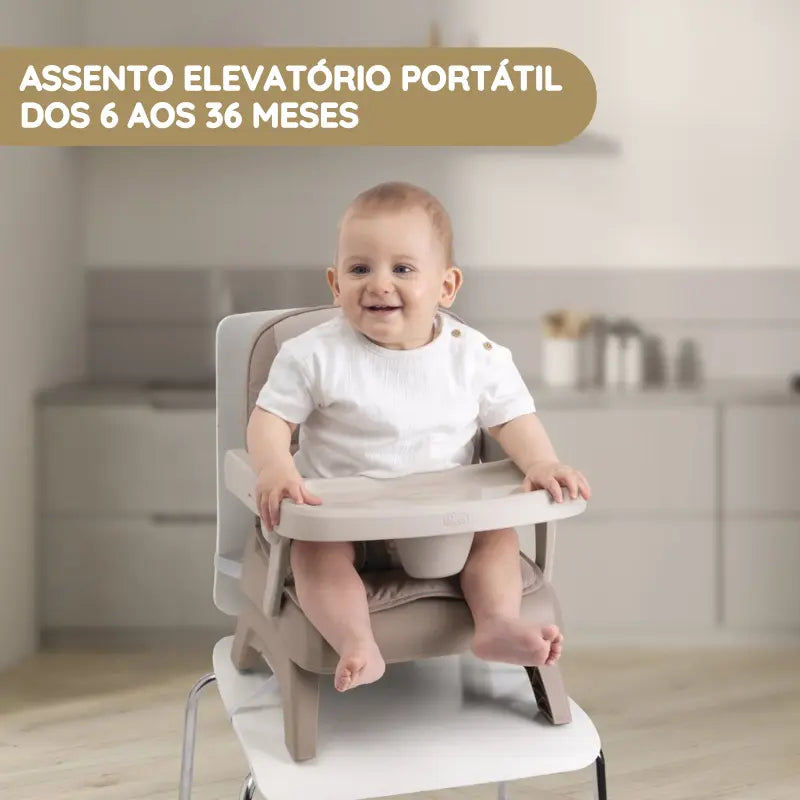 Chicco Assento de Papa Portátil Bento - Vanilla