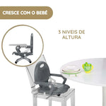 Chicco Assento de Papa Portátil Pocket Snack - Dark Grey