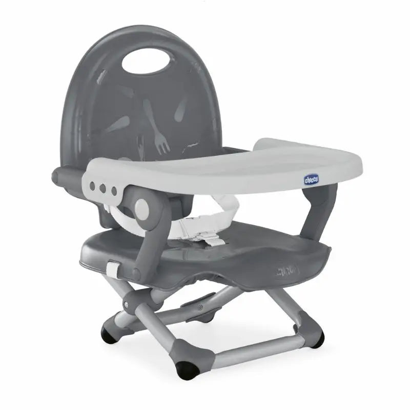 Chicco Assento de Papa Portátil Pocket Snack - Dark Grey