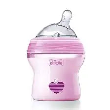 Chicco Biberão NaturalFeeling 150ml 0m+ - Rosa