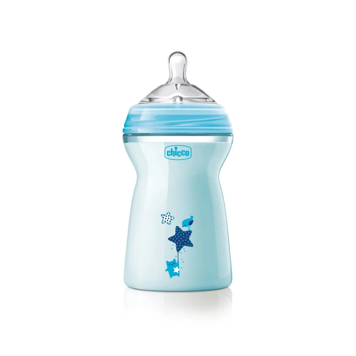 Chicco Biberão NaturalFeeling 330ml 6m+ - Azul