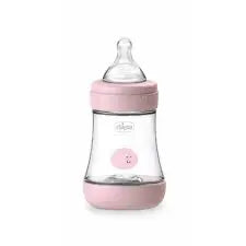 Chicco Biberão Perfect5 PP 150 Slow Silicone 0m+ - Girl