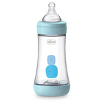 Chicco Biberão Perfect5 PP 240 Medium Silicone 2m+ - Boy