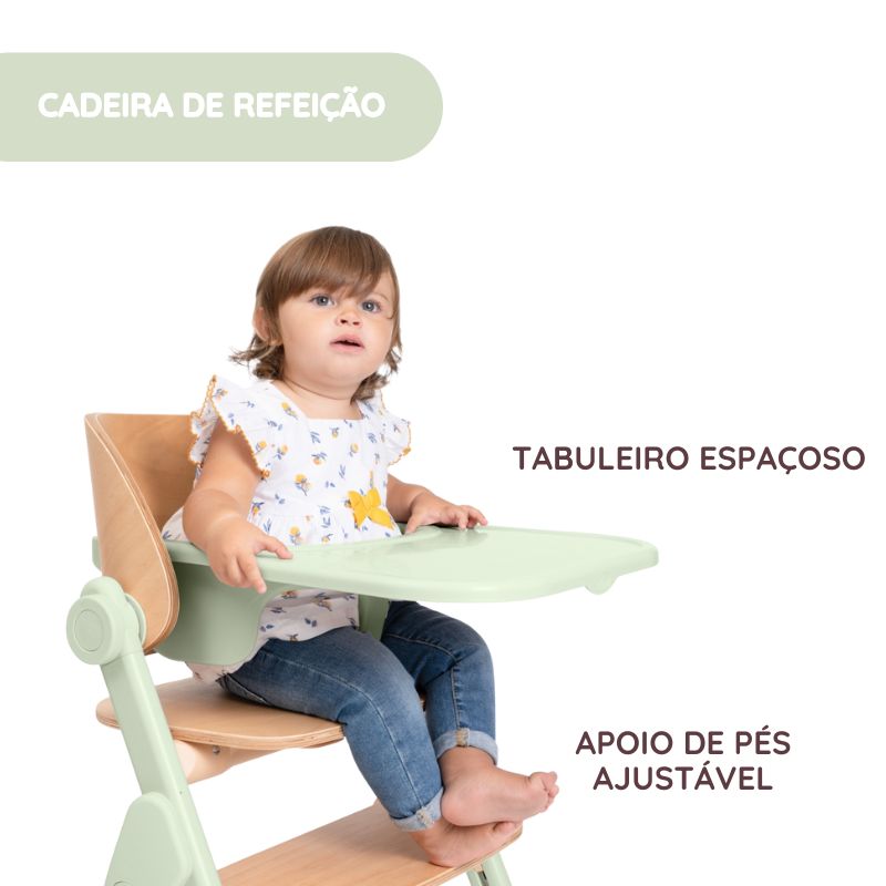 Chicco Cadeira da Papa Meraviglia - Olive