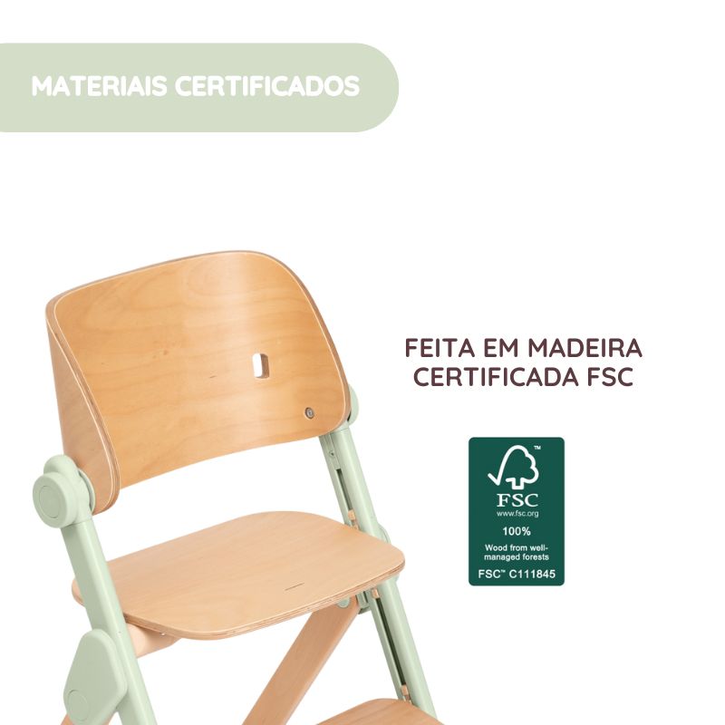Chicco Cadeira da Papa Meraviglia - Fossil