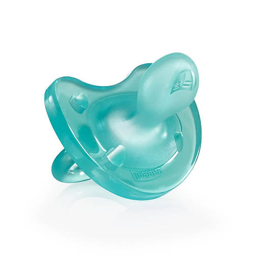 Chicco Chupeta Physio Soft silicone 0-6m - Azul