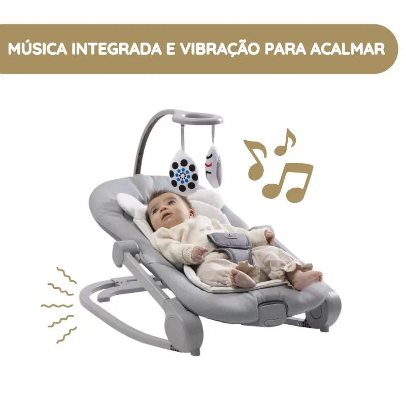 Chicco Espreguiçadeira Mia - Pebble