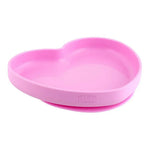 Chicco - Prato Silicone Coração Rosa