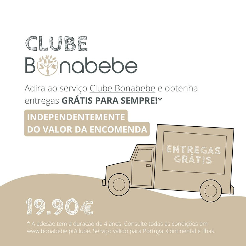 Clube Bonabebe – Entrega gratuita para o seu filho
