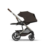 Cybex Balios S Lux Carrinho de Bebé com Alcofa Dobrável - Chocolate Brown