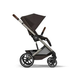 Cybex Balios S Lux Carrinho de Bebé com Alcofa Dobrável - Chocolate Brown