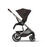 Cybex Balios S Lux Carrinho de Bebé com Alcofa Dobrável - Chocolate Brown