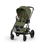 Cybex Balios S Lux Carrinho de Bebé com Alcofa Dobrável - Moss Green