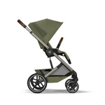 Cybex Balios S Lux Carrinho de Bebé com Alcofa Dobrável - Moss Green