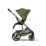 Cybex Balios S Lux Carrinho de Bebé com Alcofa Dobrável - Moss Green