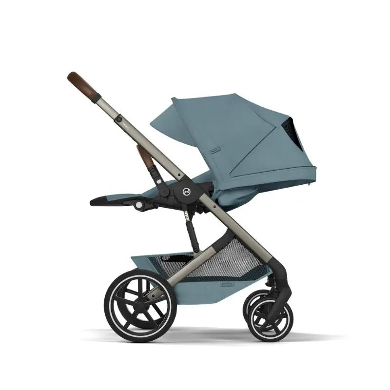 Cybex Balios S Lux Carrinho de Bebé com Alcofa Dobrável - Stormy Blue