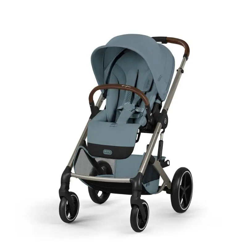 Cybex Balios S Lux Carrinho de Bebé com Alcofa Dobrável - Stormy Blue