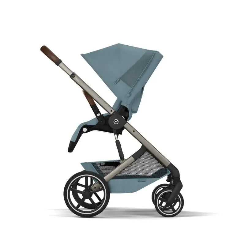 Cybex Balios S Lux Carrinho de Bebé com Alcofa Dobrável - Stormy Blue