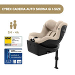 Cybex Cadeira Auto Sirona Gi i-Size - Almond Beige