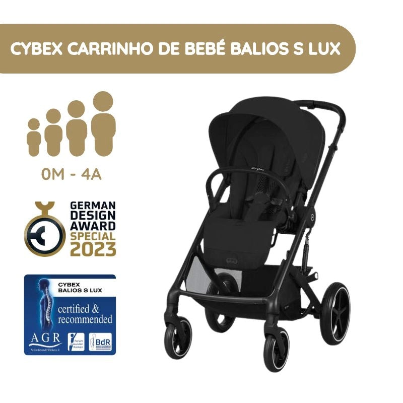 Pack Cybex Balios S Lux - Moon Black