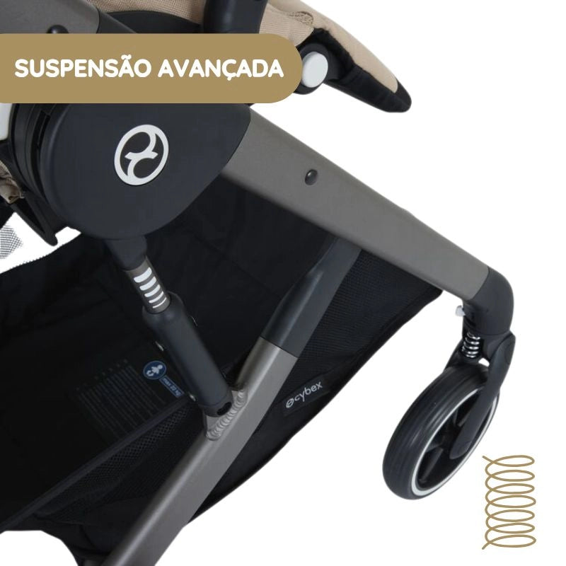 Cybex Carrinho de Bebé Balios S Lux - Stone Grey