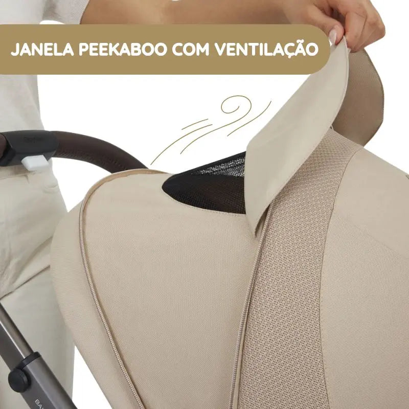 Cybex Balios S Lux Carrinho de Bebé com Alcofa Dobrável - Stormy Blue