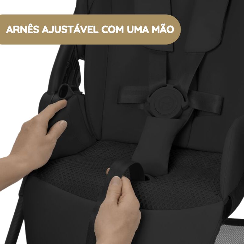 Cybex Melio Carbon Carrinho de Bebé - Magic Black