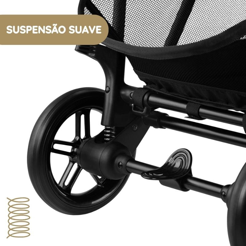 Cybex Melio Carbon Carrinho de Bebé - Stormy Blue