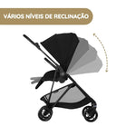 Cybex Melio Carbon Carrinho de Bebé - Chocolate Brown