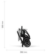 Cybex Eezy S Twist+ 2 Carrinho de Bebé - Stormy Blue