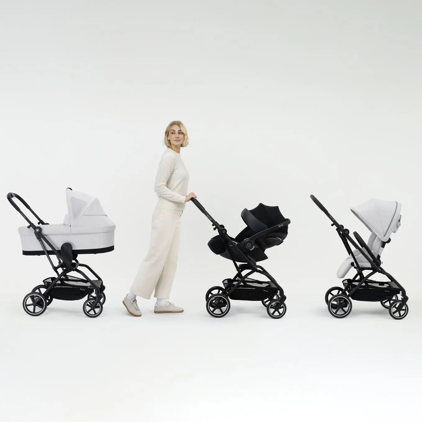 Cybex Eezy S Twist+ 2 Carrinho de Bebé - Stormy Blue