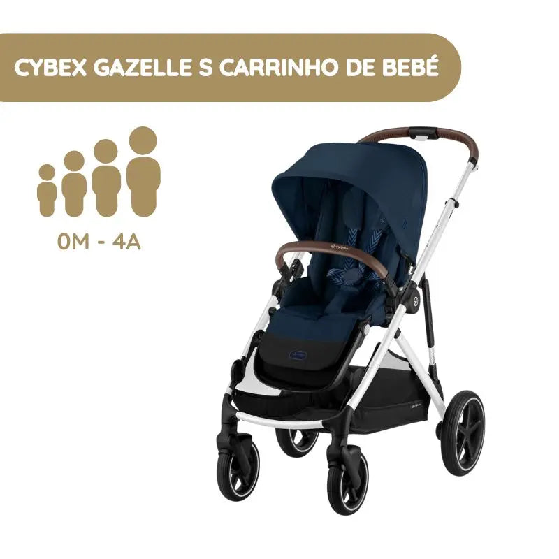 Cybex Gazelle S Carrinho de Bebé - Ocean Blue
