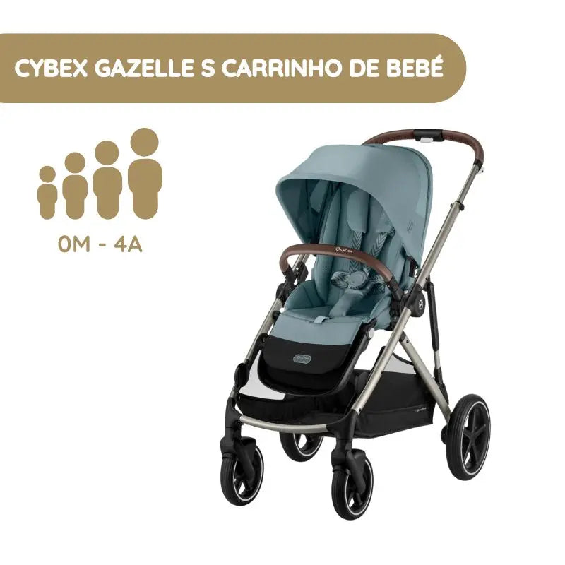 Cybex Gazelle S Carrinho de Bebé - Stormy Blue