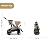 Cybex Gazelle S Carrinho de Bebé - Stormy Blue