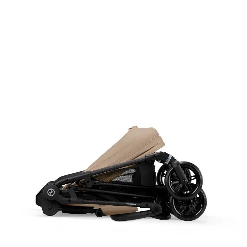 Cybex Melio Carbon Carrinho de Bebé - Almond Beige
