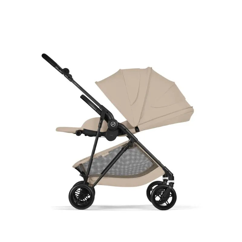 Cybex Melio Carbon Carrinho de Bebé - Almond Beige