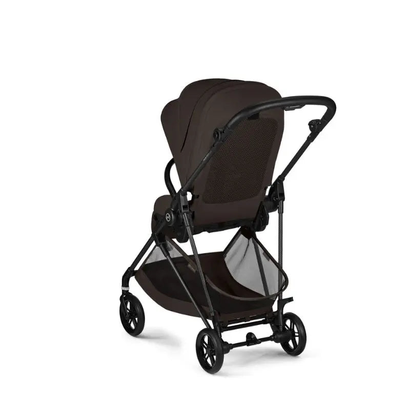 Cybex Melio Carbon Carrinho de Bebé - Chocolate Brown