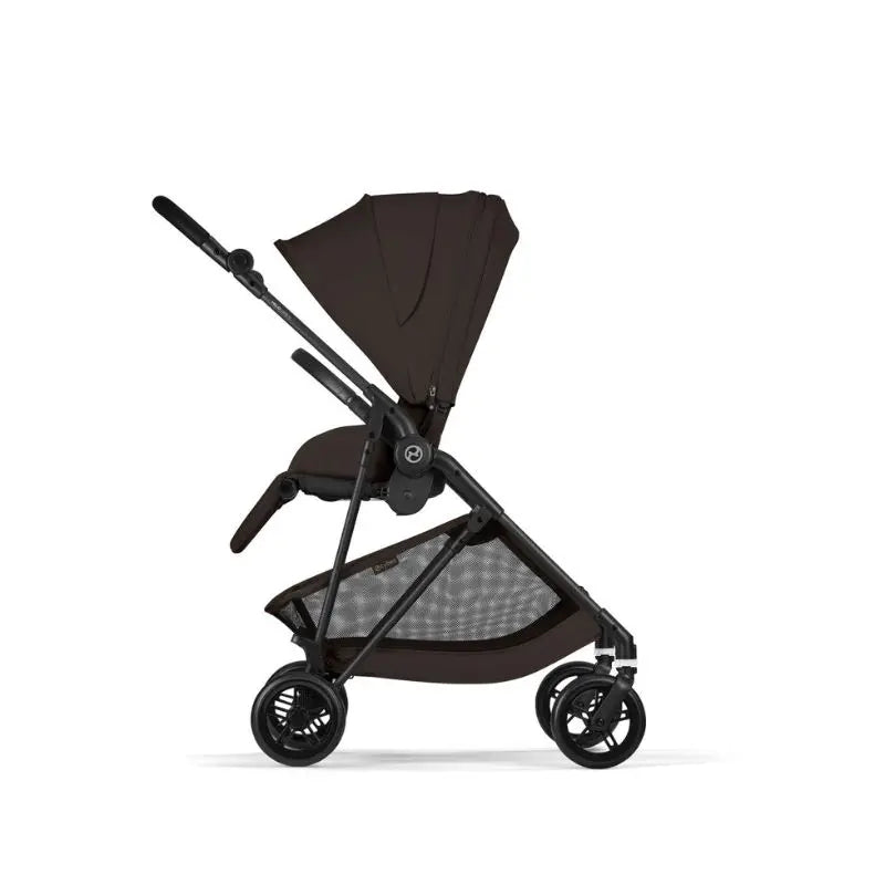 Cybex Melio Carbon Carrinho de Bebé - Chocolate Brown