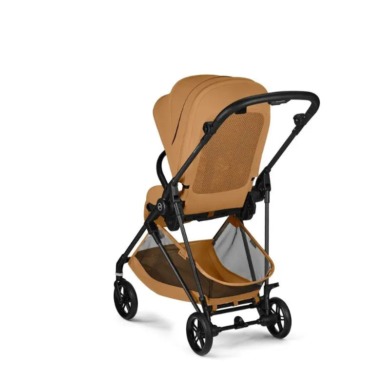 Cybex Melio Carbon Carrinho de Bebé - Cinnamon Yellow