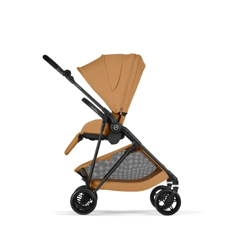 Cybex Melio Carbon Carrinho de Bebé - Cinnamon Yellow