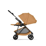 Cybex Melio Carbon Carrinho de Bebé - Cinnamon Yellow